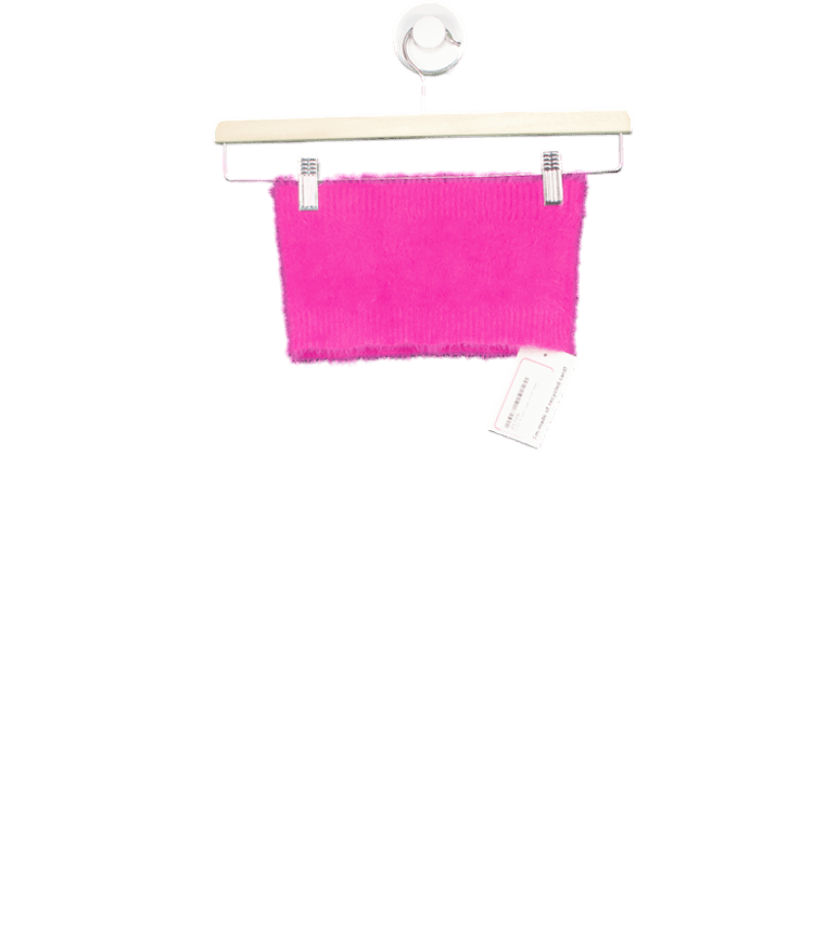 Jacquemus Pink Wool Blend Bandeau Jumper XS - Reliked