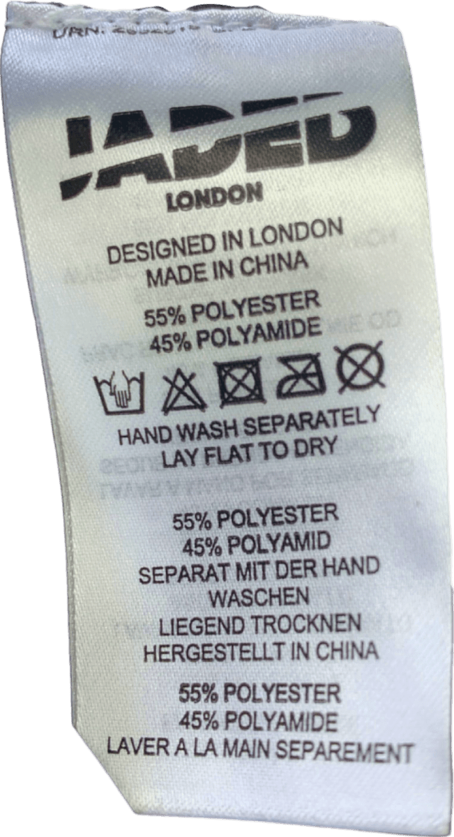 Jaded London Black Ruffled Mini Skirt UK 8 - Reliked