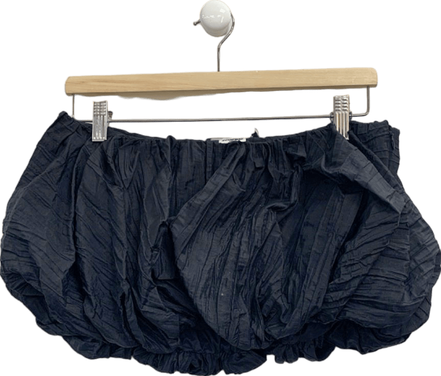 Jaded London Black Ruffled Mini Skirt UK 8 - Reliked