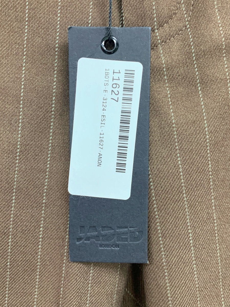 Jaded London Brown Capitol Tailored Trousers UK 6 - Reliked