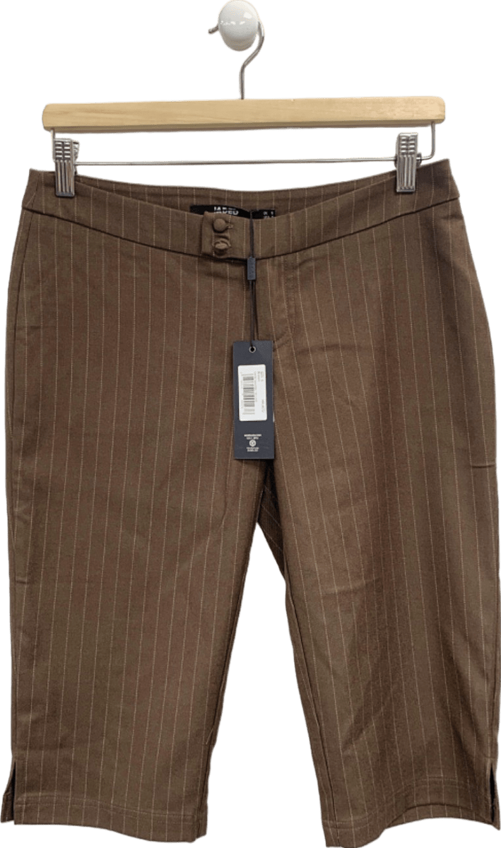 Jaded London Brown Capitol Tailored Trousers UK 6 - Reliked