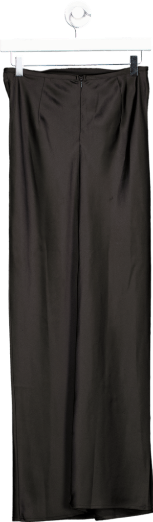 Jagger & Stone Black Satin Halter Neck Dress UK 8 - Reliked