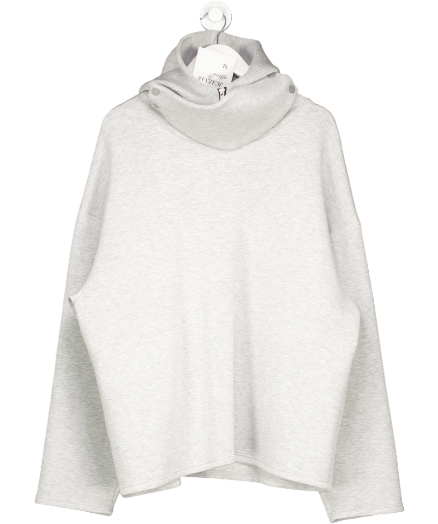 Jcaesar Grey Oversized Hoodie UK XL - Reliked