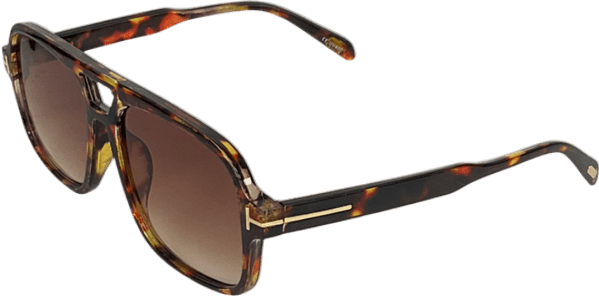 jewel boutique Brown Dallas Leopard Sunglasses - Reliked