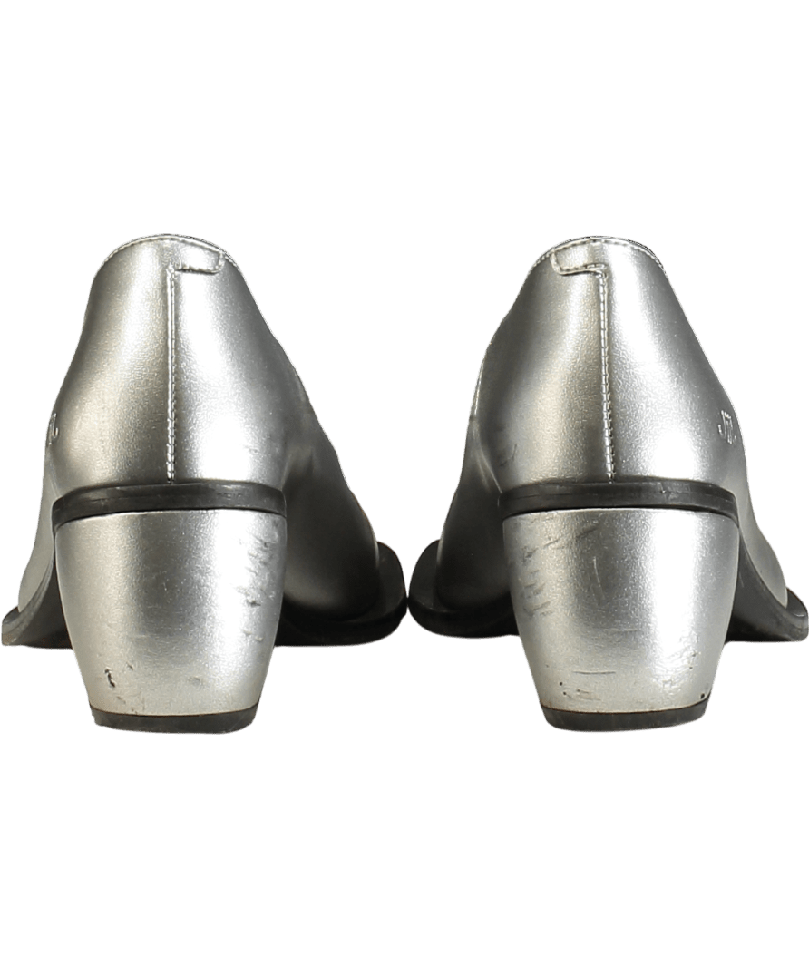 JIIJ Metallic Eros Heels UK 4 EU 37 👠 - Reliked