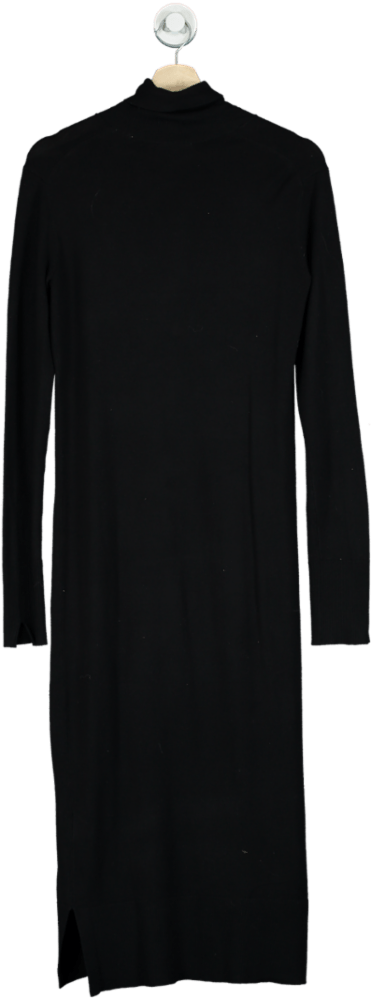 JJXX Black JXCAT LS Soft Roll Neck Knit Dress Size S - Reliked