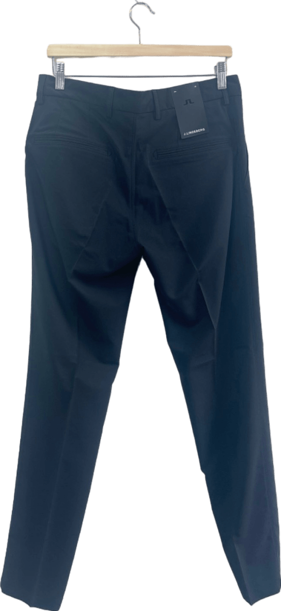 J.Lindeberg Black Elof Pants UK W36 - Reliked