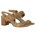 j.mclaughin Nude Anaya Suede Block Heels UK 8 EU 41 👠 - Reliked