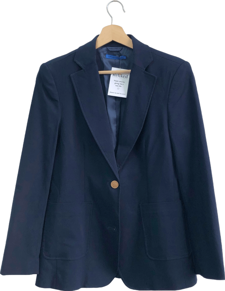 J.McLaughlin Navy Blazer S - UK 6 - Reliked