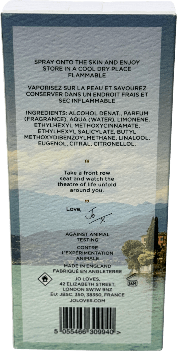 Jo Loves With Love From Como A Fragrance 100ml - Reliked