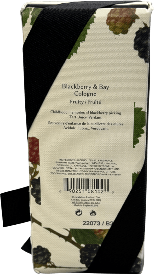 Jo Malone London Blackberry & Bay Cologne 30ml - Reliked