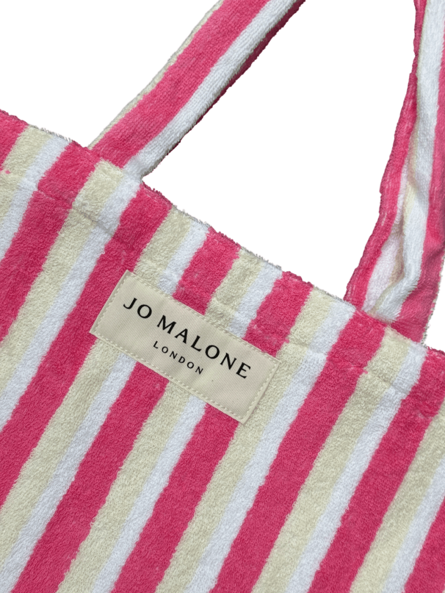 Jo Malone London Ltd.Edition Terrycloth Tote Bag – Raspberry Ripple 42x46cm - Reliked
