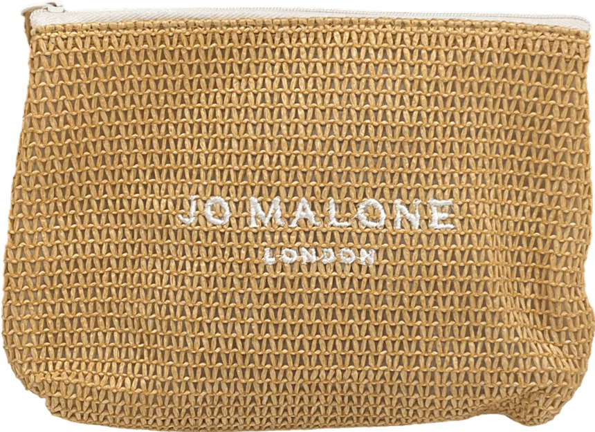 Jo Malone London Nude Wicker Style Makeup Bag One Size - Reliked