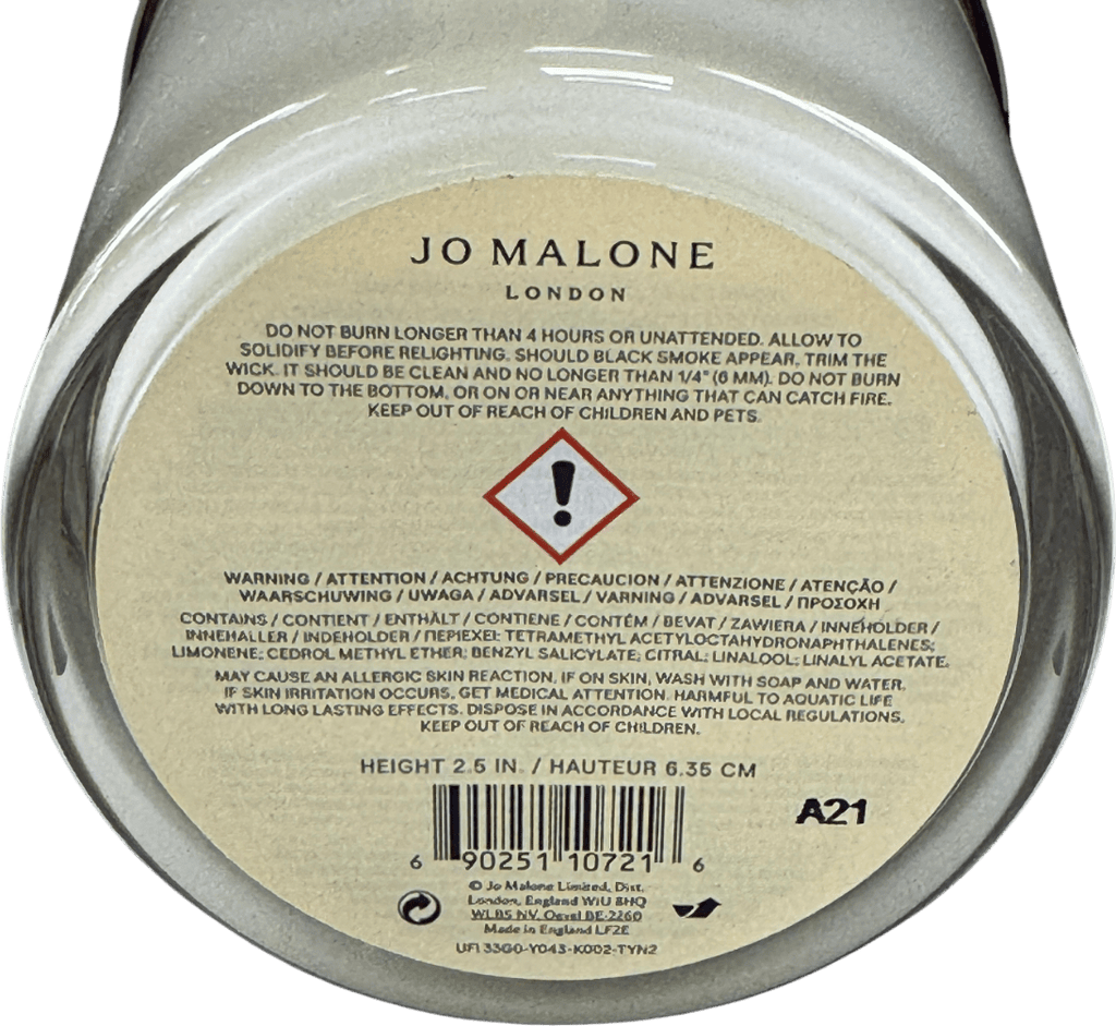 Jo Malone London Orange Bitters Scented Candle 200g - Reliked