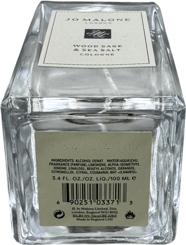 Jo Malone London Wood Sage & Sea Salt Cologne 100ml - Reliked