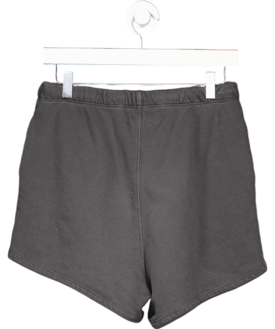 Joah Brown Black Washed Black sweat Shorts UK XS/S - Reliked