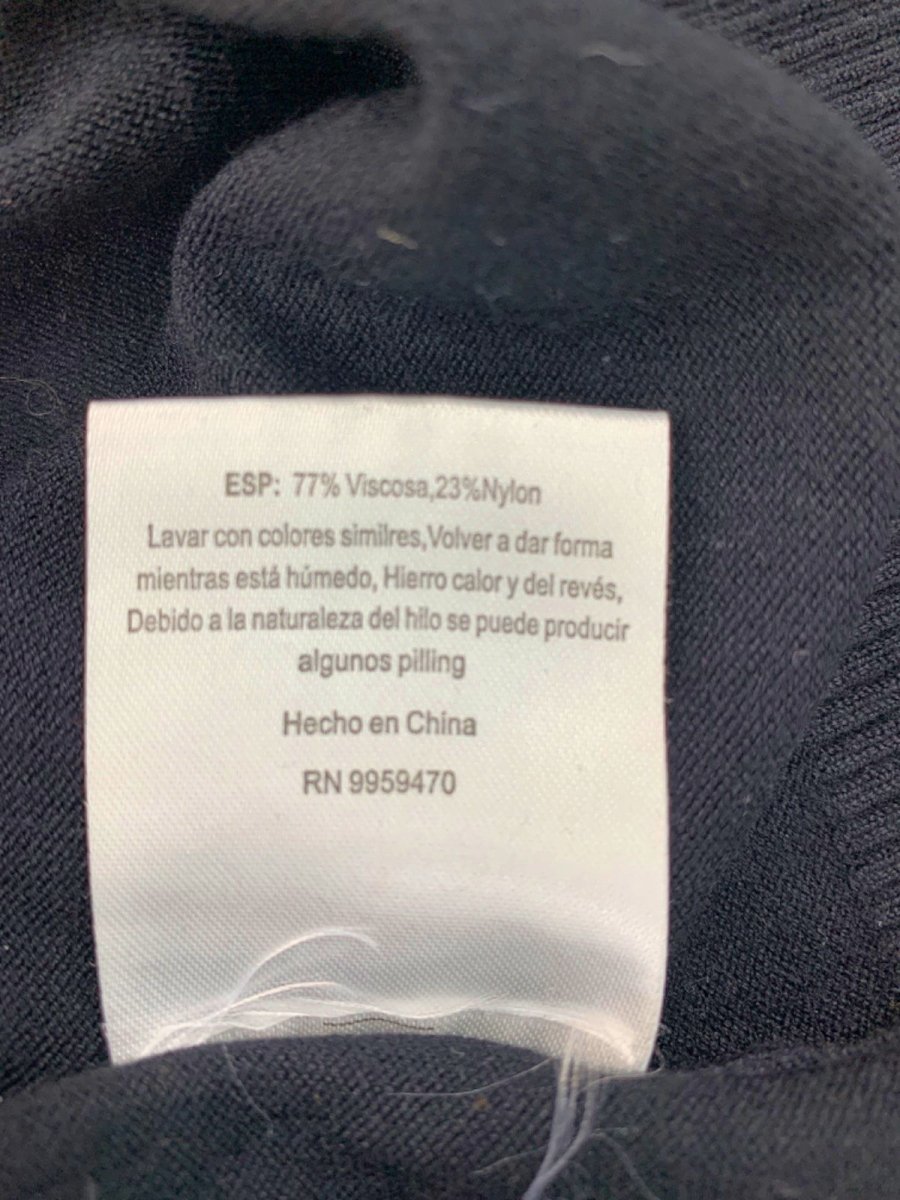 Joanie Black 'Lipstick on Your Collar' Jumper UK S - Reliked