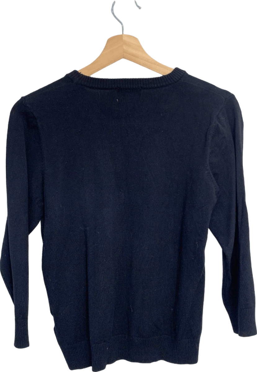 Joanie Black 'Lipstick on Your Collar' Jumper UK S - Reliked