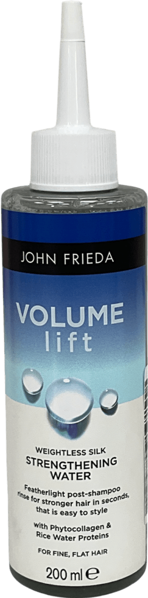 John Frieda Volume Lift Weightless Silk Strengthening Water 200ml - Reliked