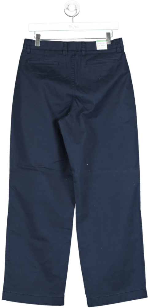 john lewis Blue Wide Chino Trouser W30 - Reliked