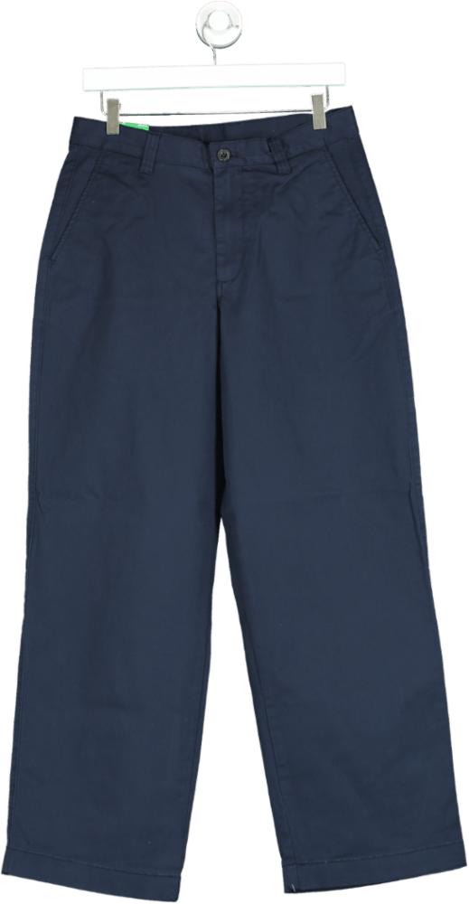 john lewis Blue Wide Chino Trouser W30 - Reliked