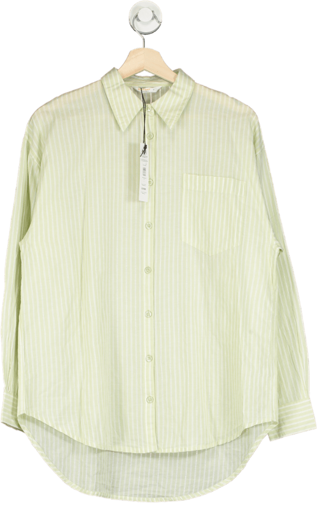 John Lewis Green Anyday Relaxed Shirt UK 6 - Reliked