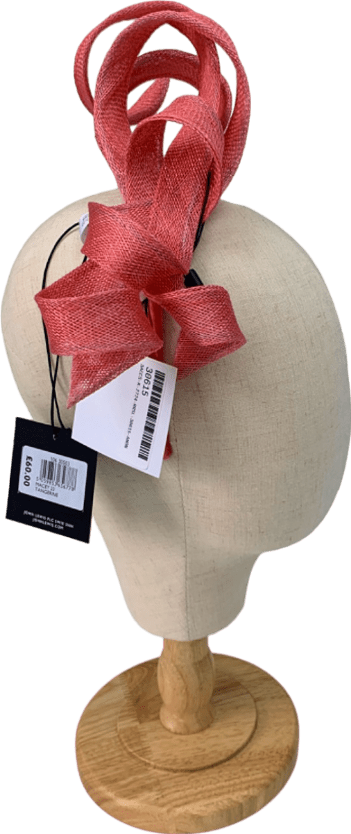 John Lewis Tangerine Macey 23 Fascinator - Reliked