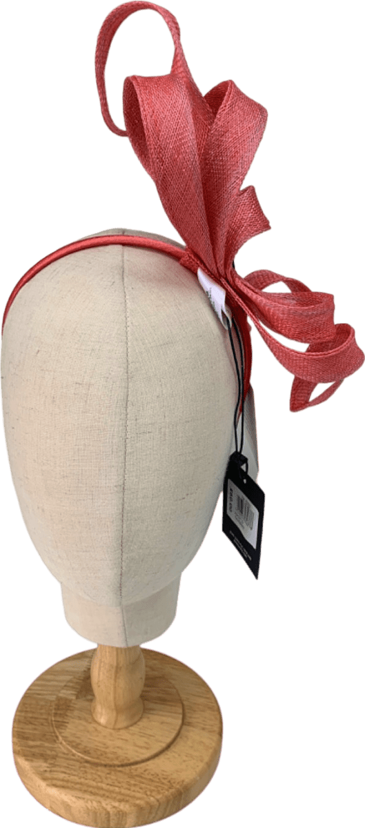 John Lewis Tangerine Macey 23 Fascinator One Size - Reliked