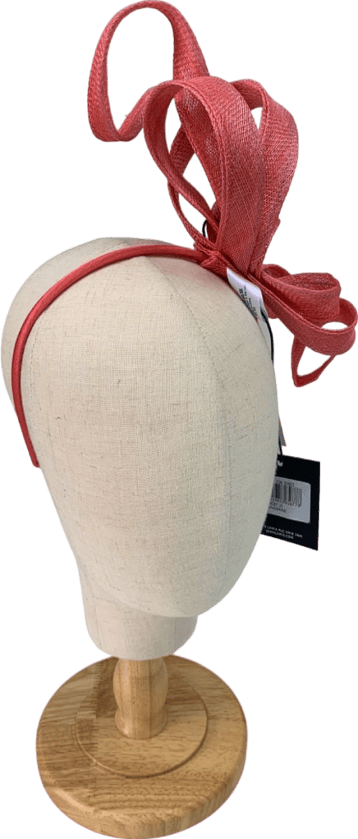John Lewis Tangerine Macey 23 Fascinator One Size - Reliked
