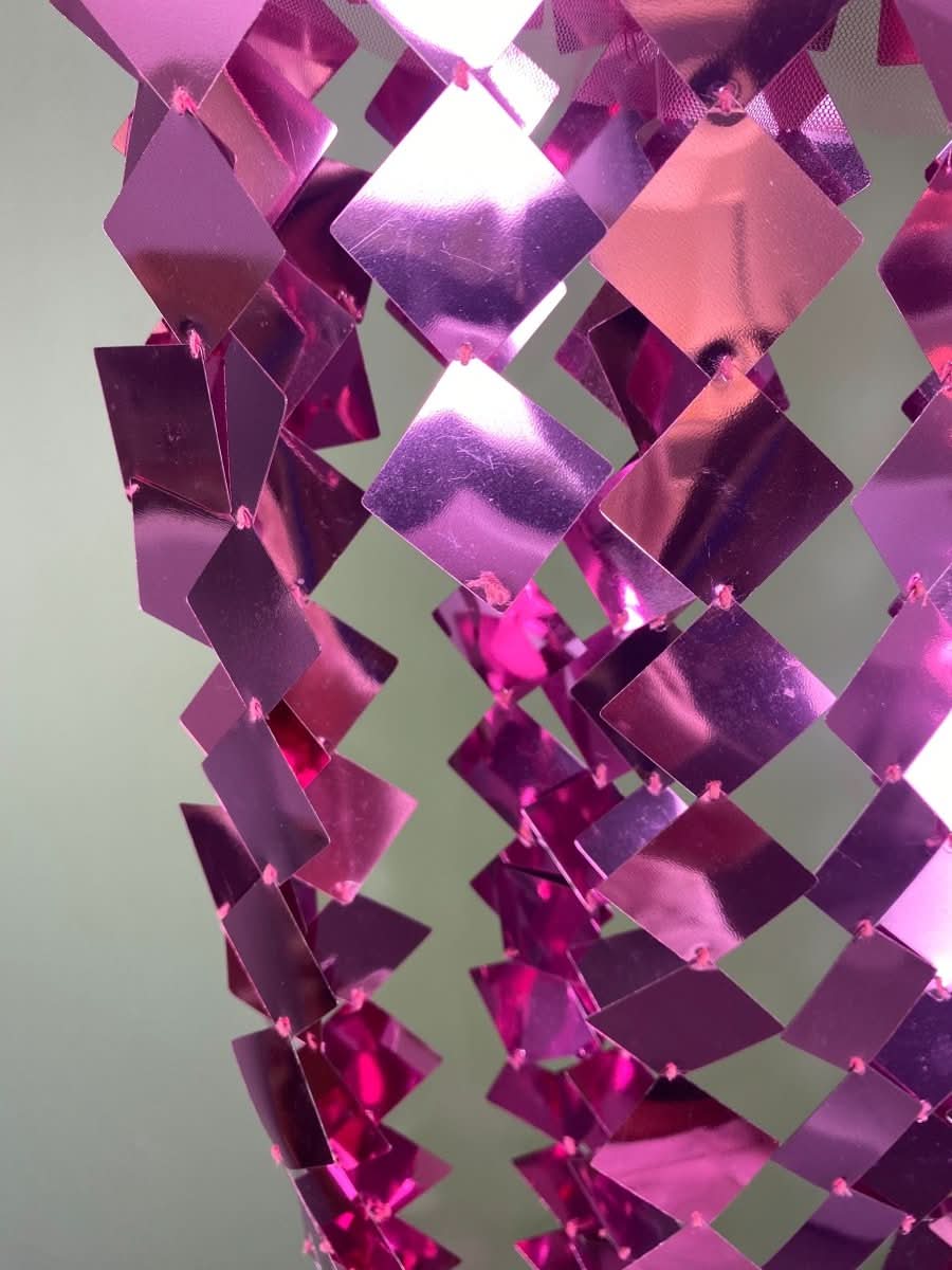 Jonathan Simkhai Pink LUCEE Sequin Skirt UK S - Reliked