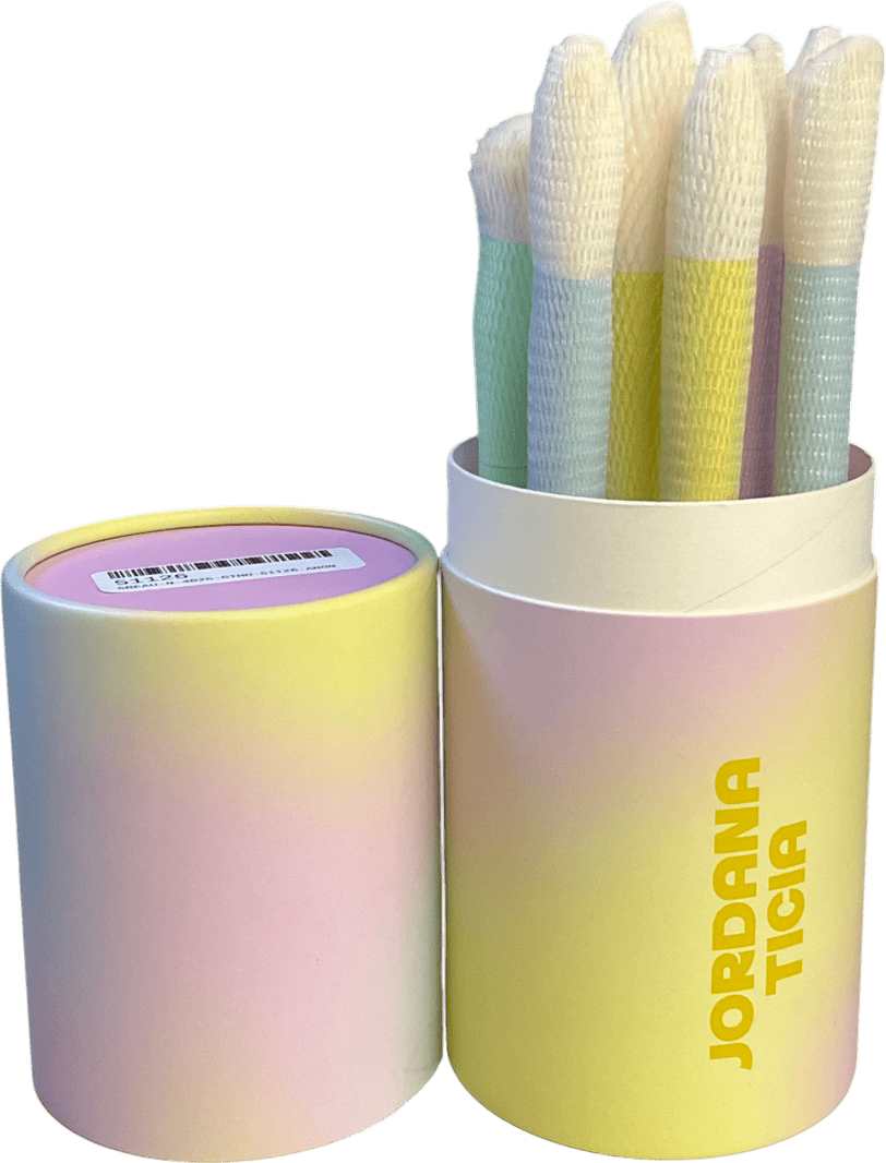 jordana ticia Capsule Face Brush Set X10 - Reliked