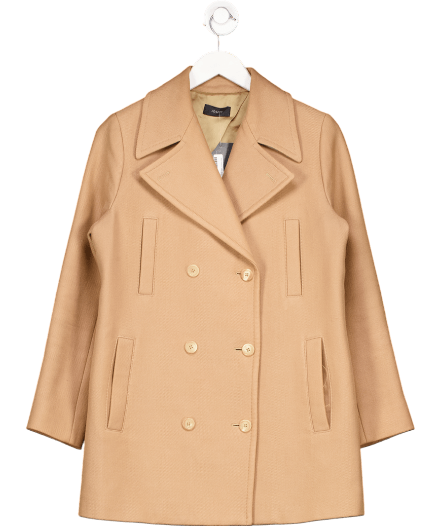 Joseph Beige Cart Camel Wool Blazer UK 10 - Reliked