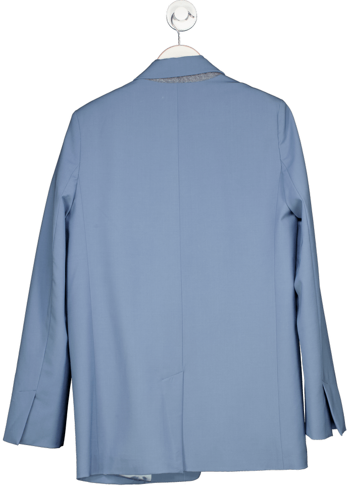 Joseph Dusty Blue Joan Single - breasted Stretch - wool Blazer Fr40 UK 12 - Reliked