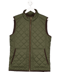 joules Green Quilted Gilet UK M - Reliked