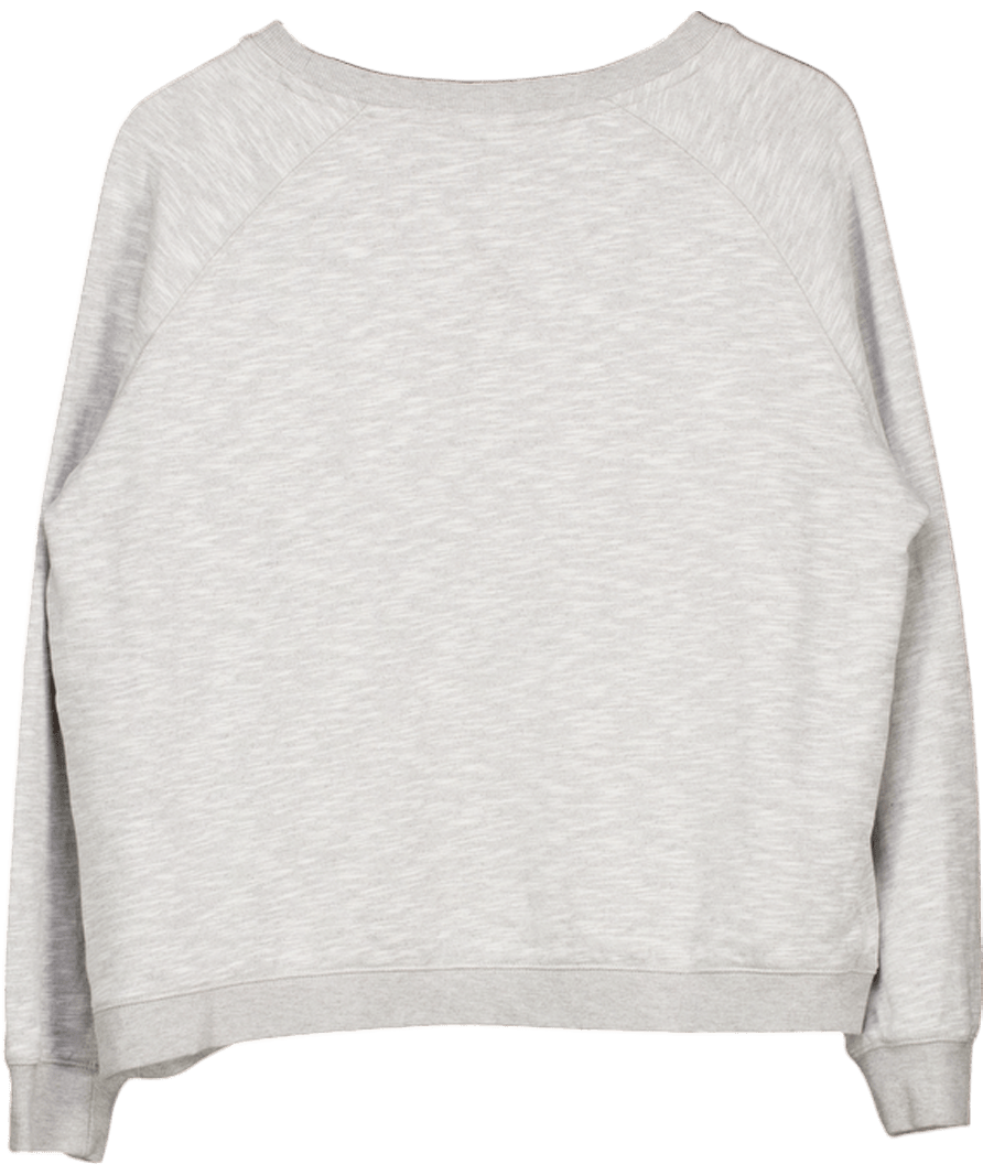 Jovie the Label Grey Leopard Star Print Sweatshirt UK 10 - Reliked