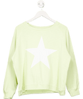Jovie the Label Yellow Star Print Sweatshirt UK 10 - Reliked