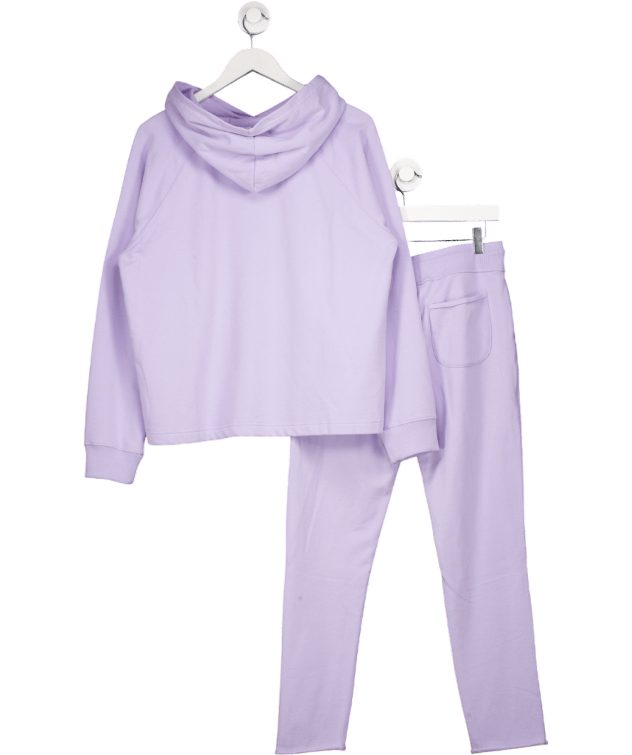 JUVIA Purple Lilac 2 - piece Hoodie And Jogging Bottom Tracksuit UK S - Reliked
