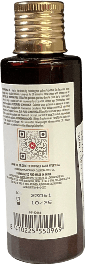 KAMA AYURVEDA Moringa Oil 100ml - Reliked