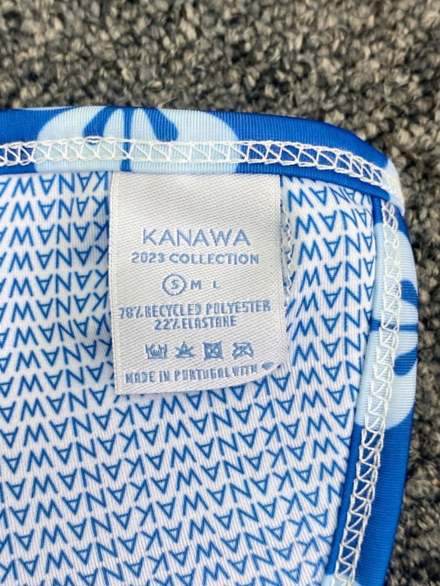 Kanawa Blue Floral Bikini Set UK S - Reliked