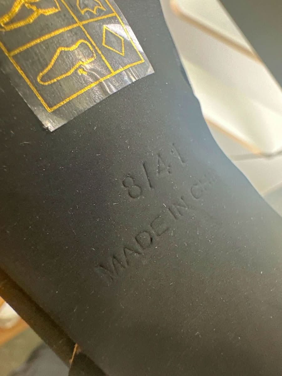 Karen Millen Black Diamante Floral Stiletto Heel UK 6 - Reliked