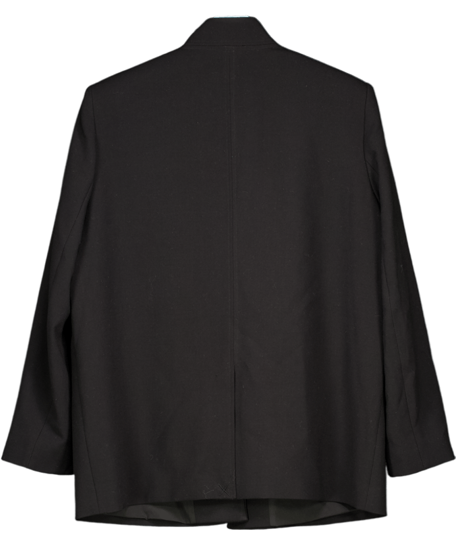 Karen Millen Black Stretch Essential Oversize Tailored Blazer UK 10 - Reliked
