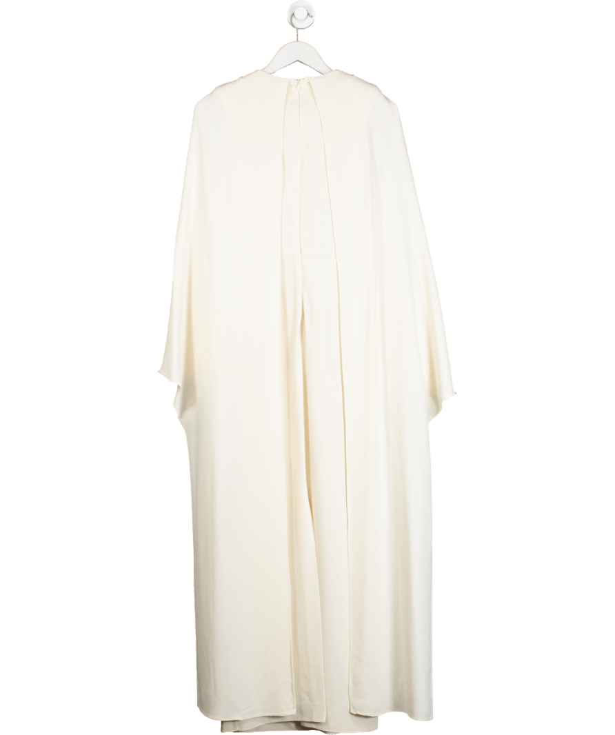 Karen Millen Cream Stretch Cape Detail Maxi Dress UK 8 - Reliked