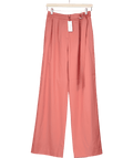 Karen Millen Pink Soft Tailored Wide Leg Trousers UK 8 - Reliked
