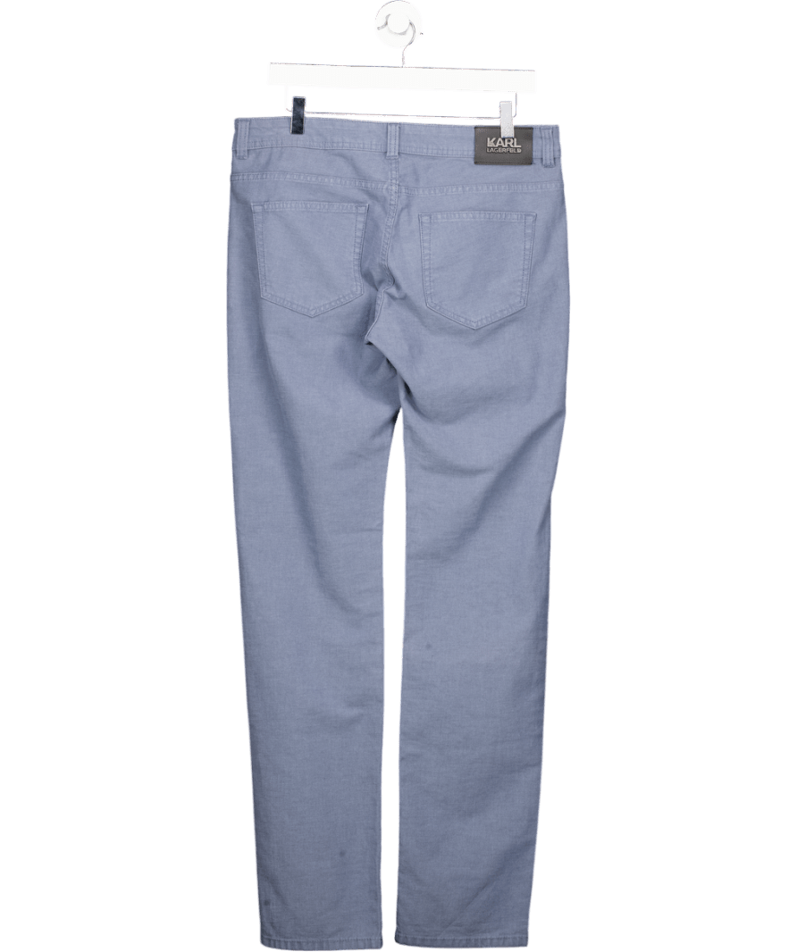 Karl Lagerfeld Blue Straight Leg Jeans W34 - Reliked