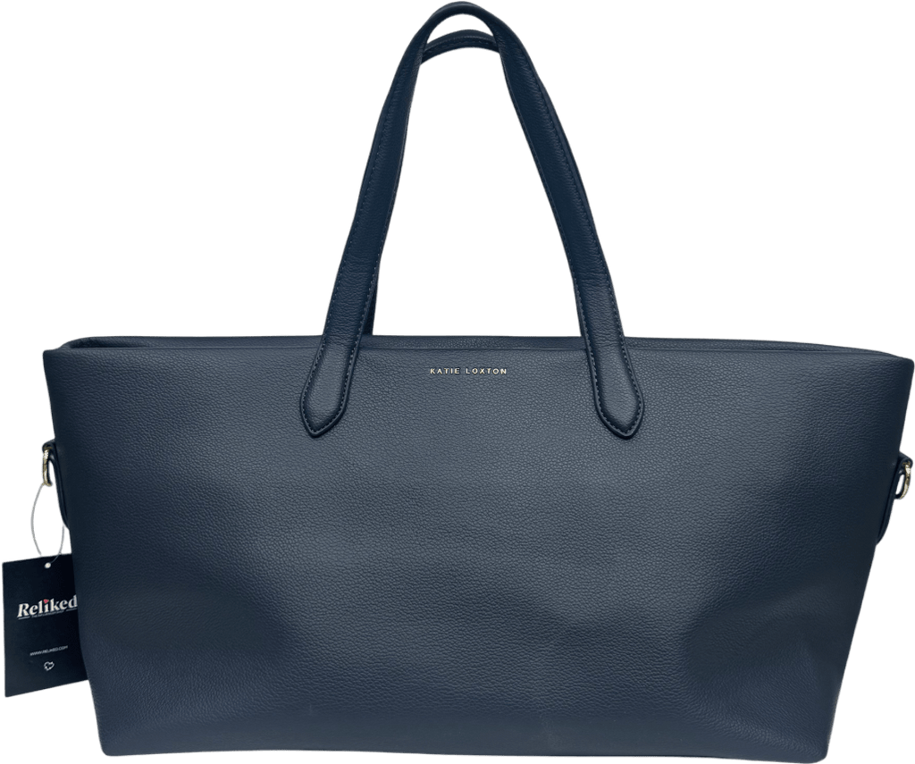 Katie Loxton Blue Haryln Work Tote Bag - Reliked