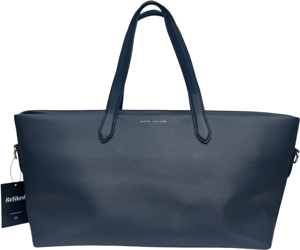 Katie Loxton Blue Haryln Work Tote Bag - Reliked
