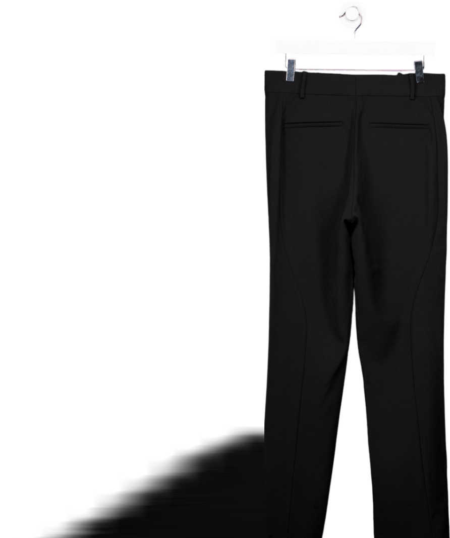 Kaushik Velendra Black Straight Suit Trousers W30 - Reliked