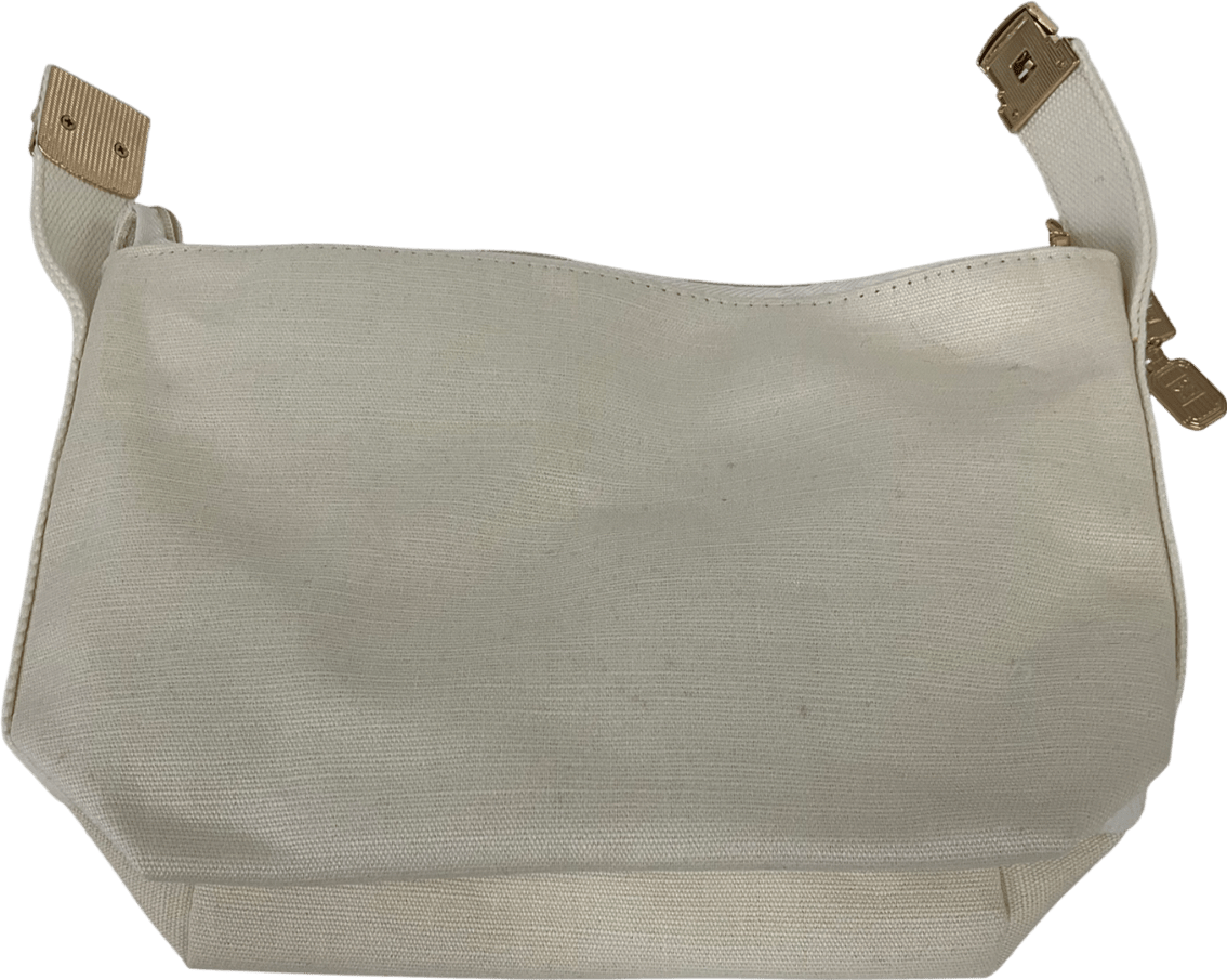 kay ali Cream Makeup Bag One Size - Reliked