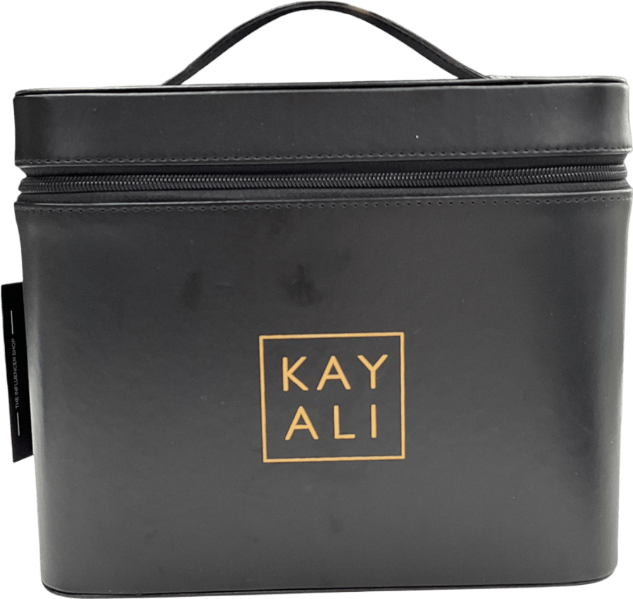 kayali Black Large Rectangle Hard Case Makeup Holder One Size - Reliked