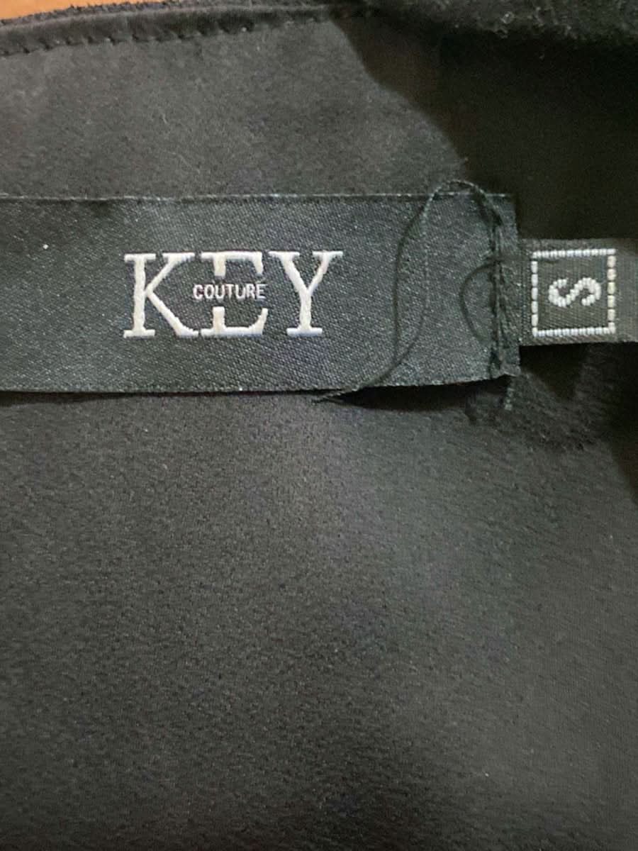 Key Couture Black and White Puff - Sleeve Dress S - Reliked